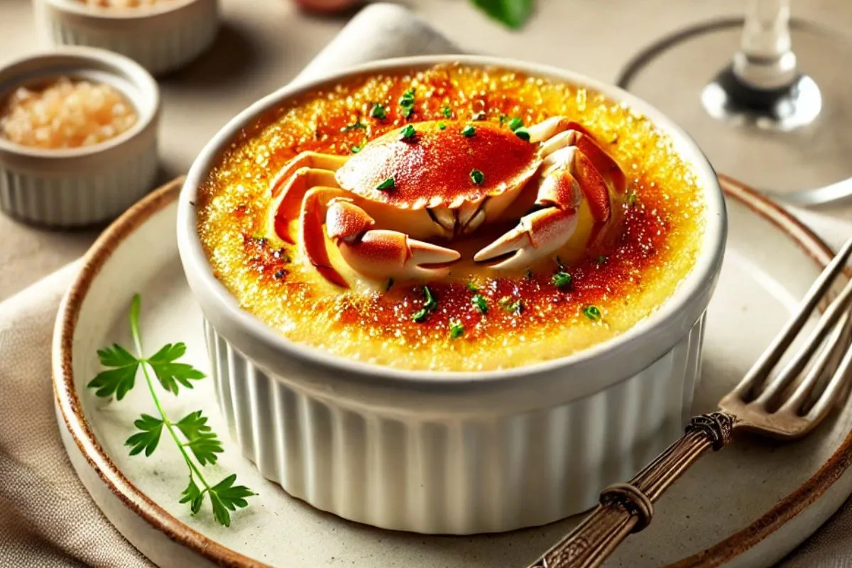 Crab Brulee Recipe
