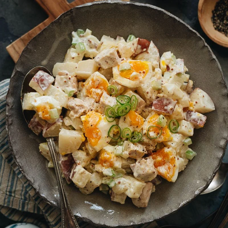 chicken and potato salad recipe