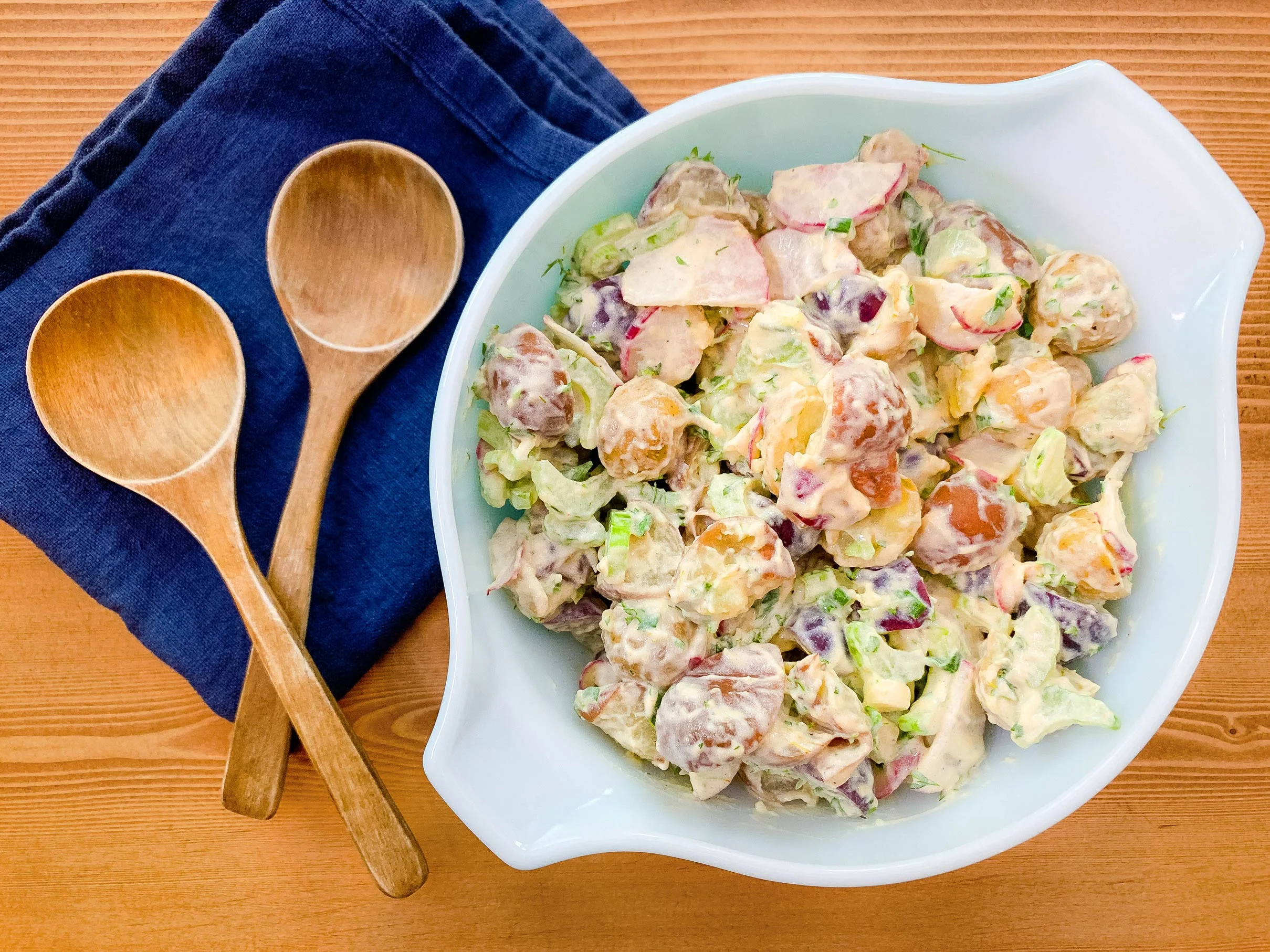 Potato Salad Radish Recipe