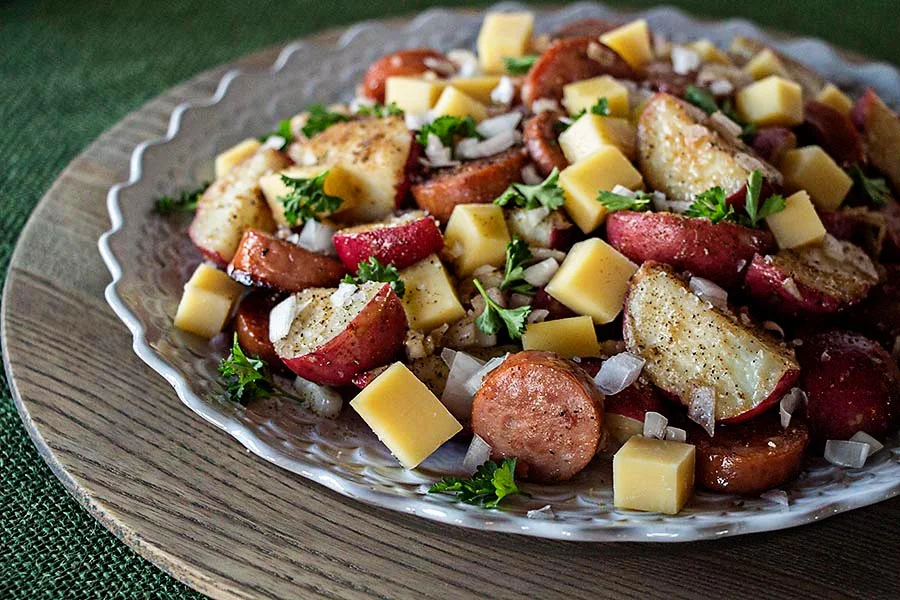 winter potato salad recipe