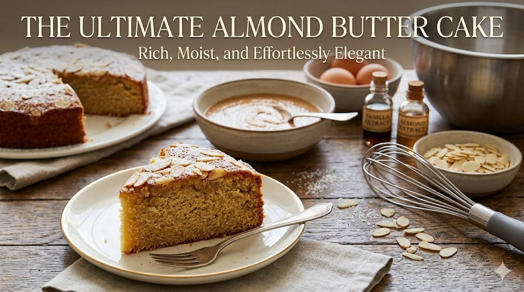 Almond Butter Cake recipe