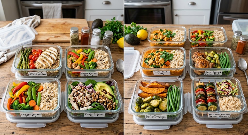 Healthy Chicken Meal Prep Recipes